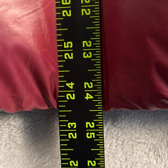 Nike Sportswear Down Fill Puffer Jacket Womens XL Burgundy Quilted CU5813 638 - Picture 6 of 7